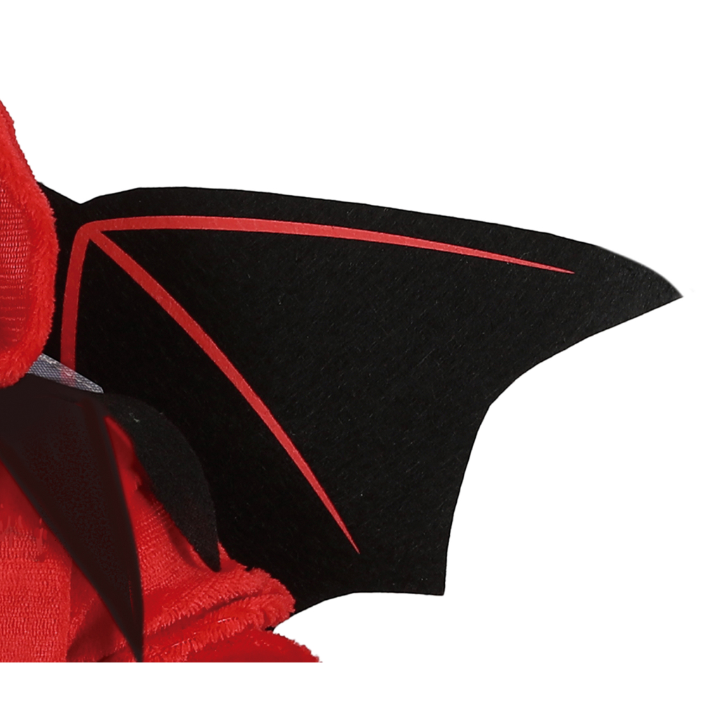 COSTUME VESTITO LITTLE DEVIL TRAVESTIMENTO DIAVOLETTO PER BAMBINI HALLOWEEN CARNEVALE COSPLAY