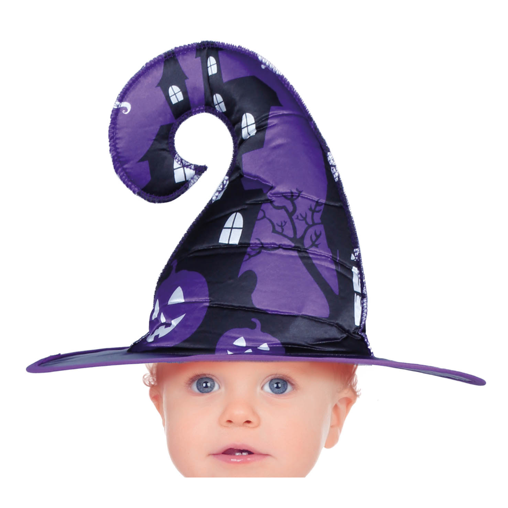 COSTUME VESTITO PURPLE WITCH TRAVESTIMENTO STREGA PER BAMBINI HALLOWEEN CARNEVALE COSPLAY
