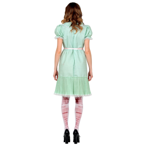 COSTUME BAMBOLA ASSASSINA PER ADULTI TRAVESTIMENTO HALLOWEEN CARNEVALE COSPLAY SHINING - 1031