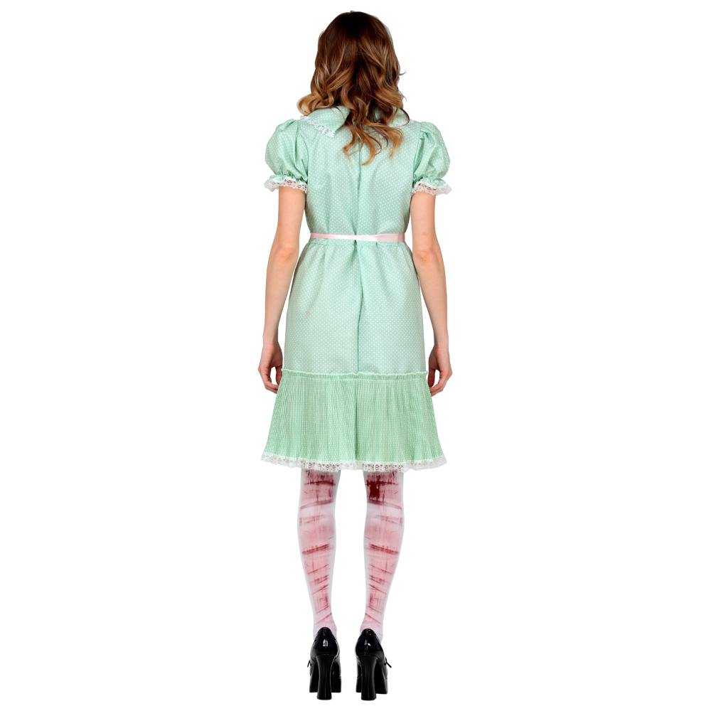 COSTUME BAMBOLA ASSASSINA PER ADULTI TRAVESTIMENTO HALLOWEEN CARNEVALE COSPLAY SHINING - 1031