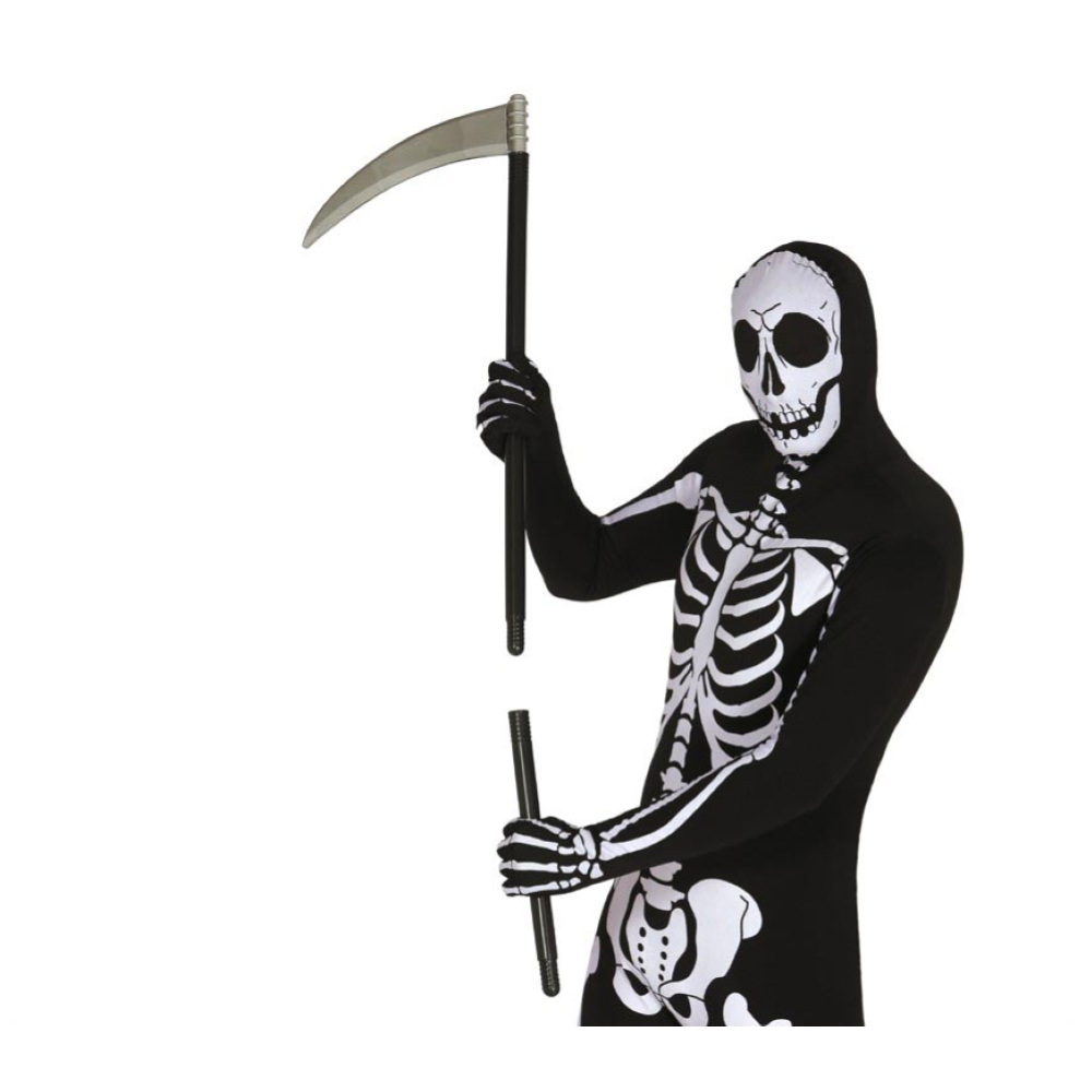 FALCE SMONTABILE 100 CM ACCESSORI DIAVOLO PER ABITO VESTITO TRAVESTIMENTO CARNEVALE HALLOWEEN - 18514