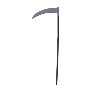 FALCE SMONTABILE 100 CM ACCESSORI DIAVOLO PER ABITO VESTITO TRAVESTIMENTO CARNEVALE HALLOWEEN - 18514