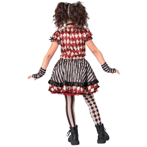 COSTUME BAMBOLA ARLECCHINO VESTITO TRAVESTIMENTO CARNEVALE HALLOWEEN COSPLAY - 4270