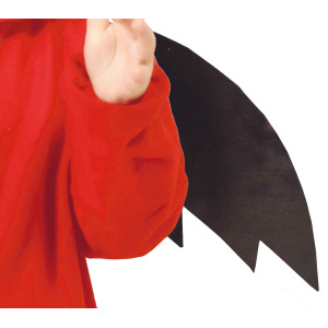 COSTUME VESTITO LITTLE DEEMON TRAVESTIMENTO DIAVOLETTO PER BAMBINI HALLOWEEN CARNEVALE COSPLAY