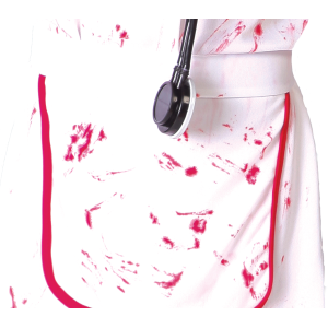 COSTUME VESTITO INFERMIERA ZOMBIE TRAVESTIMENTO PER BAMBINI HALLOWEEN CARNEVALE COSPLAY