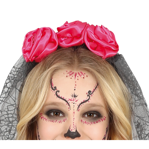 COSTUME CATRINA DIA DE LOS MUERTOS PER BAMBINE VESTITO TRAVESTIMENTO HALLOWEEN COSPLAY - 7765