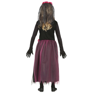 COSTUME CATRINA DIA DE LOS MUERTOS PER BAMBINE VESTITO TRAVESTIMENTO HALLOWEEN COSPLAY - 7765