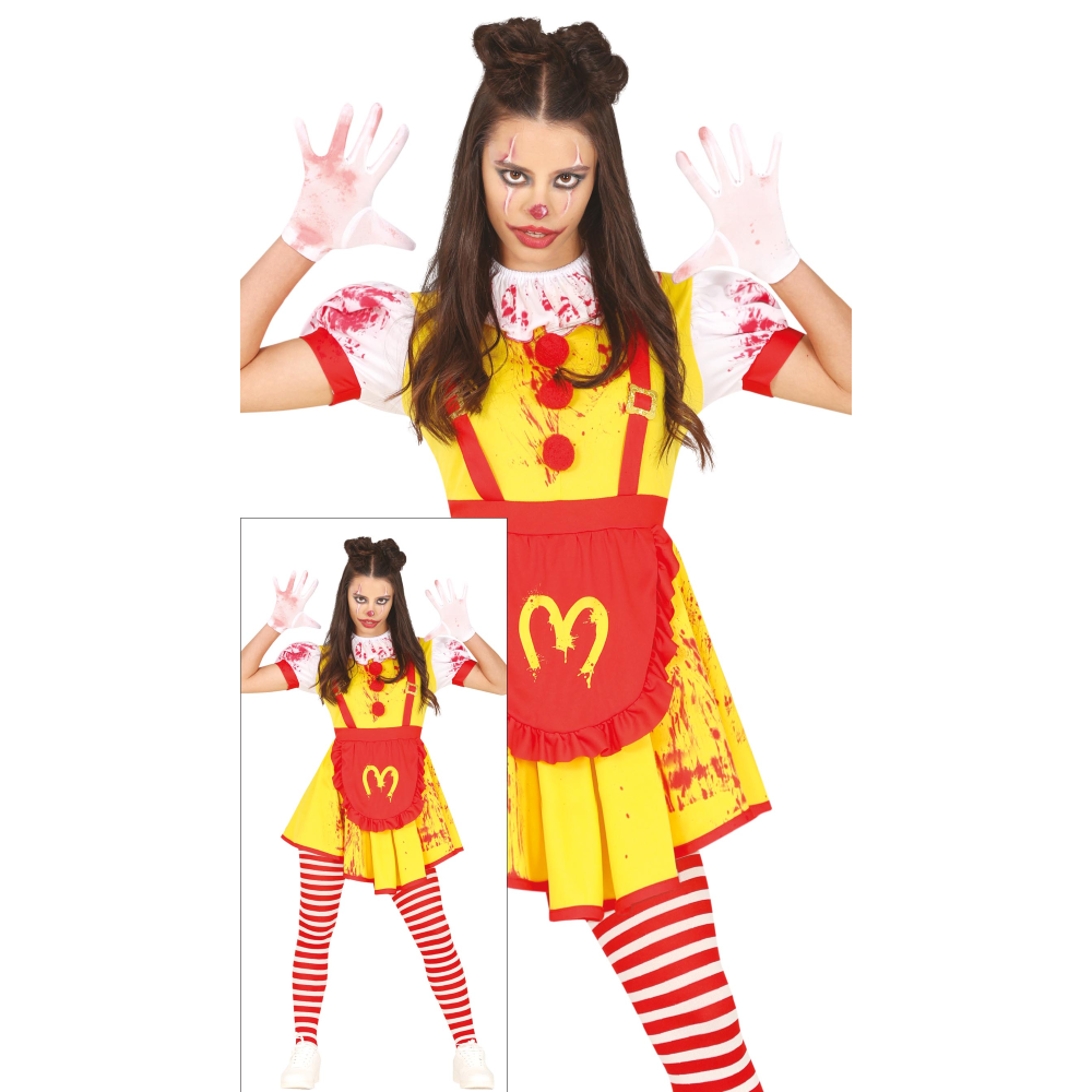 COSTUME MISS MCKILLER PER RAGAZZE VESTITO TRAVESTIMENTO HALLOWEEN COSPLAY - 7791