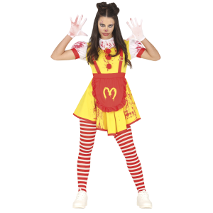 COSTUME MISS MCKILLER PER RAGAZZE VESTITO TRAVESTIMENTO HALLOWEEN COSPLAY - 7791