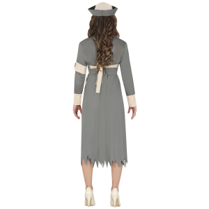 COSTUME VESTITO INFERMIERA ZOMBIE TRAVESTIMENTO PER RAGAZZE HALLOWEEN CARNEVALE COSPLAY - 7792