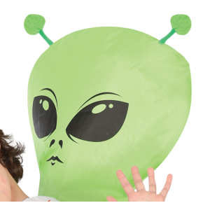 COSTUME CARRYNG ALIEN GONFIABILE PER BAMBINI VESTITO ALIENO TRAVESTIMENTO HALLOWEEN CARNEVALE COSPLAY