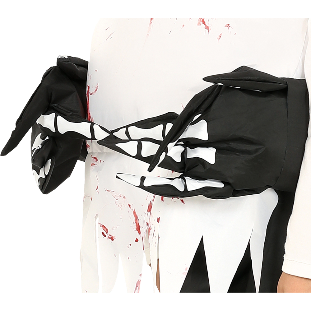 COSTUME THE DEATH INFLATABLE GONFIABILE PER BAMBINI VESTITO MORTE TRAVESTIMENTO HALLOWEEN CARNEVALE COSPLAY