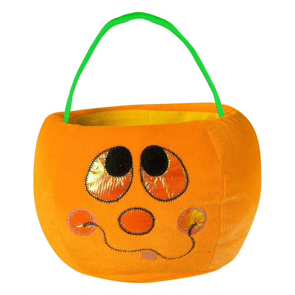 BORSETTA DOLCETTO O SCHERZETTO ZUCCA ACCESSORI HALLOWEEN CARNEVALE BAMBINA - 7759F