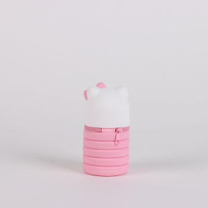 TOMBOLINO IN SILICONE HELLO KITTY SANRIO ASTUCCIO ESTENSIBILE PORTA CANCELLERIA 20 CM - 1716-1