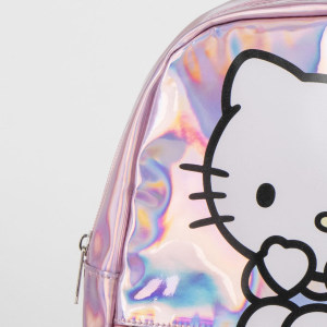 ZAINETTO DA PASSEGGIO HELLO KITTY SANRIO BORSA CASUAL IRIDESCENTE TEMPO LIBERO 23 CM - 6214