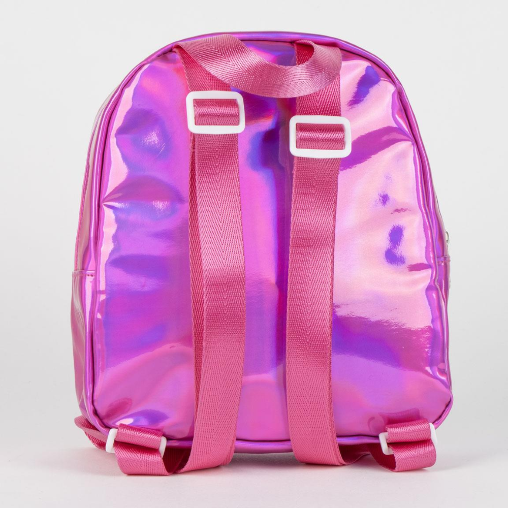 ZAINETTO DA PASSEGGIO BARBIE MATTEL BORSA CASUAL IRIDESCENTE TEMPO LIBERO 23 CM - 6216