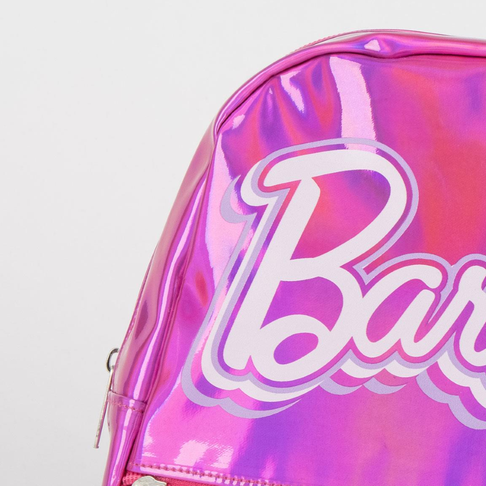 ZAINETTO DA PASSEGGIO BARBIE MATTEL BORSA CASUAL IRIDESCENTE TEMPO LIBERO 23 CM - 6216