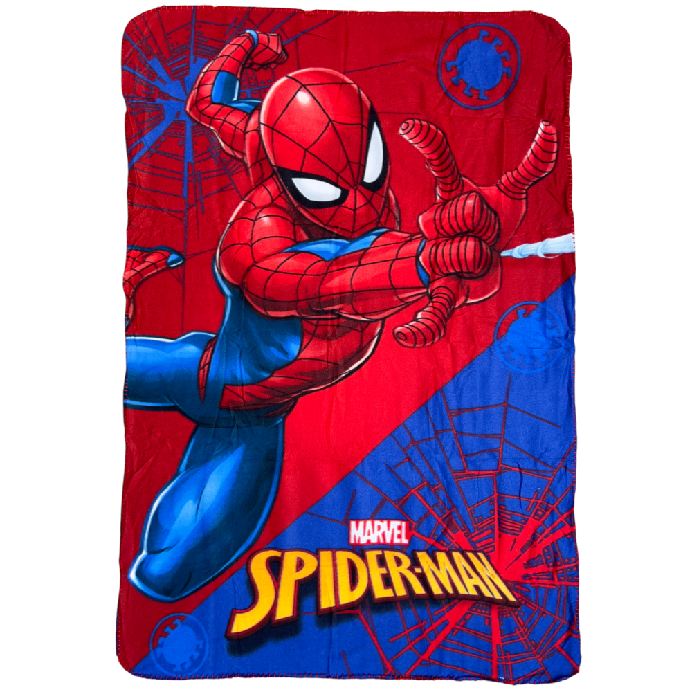 PLAID SPIDERMAN MARVEL COPERTA IN 100% POLIESTERE 220 GSM 100 X 140 CM PER BAMBINI - SPI24-4223