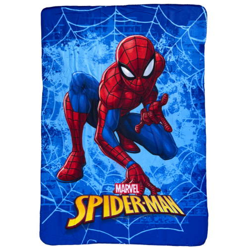 PLAID SPIDERMAN MARVEL COPERTA IN 100% POLIESTERE 220 GSM 100 X 140 CM PER BAMBINI - JE12338CG