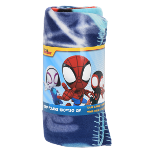 PLAID SPIDEY MARVEL COPERTA IN 100% POLIESTERE 220 GSM 100 X 150 CM PER BAMBINI - HY46022