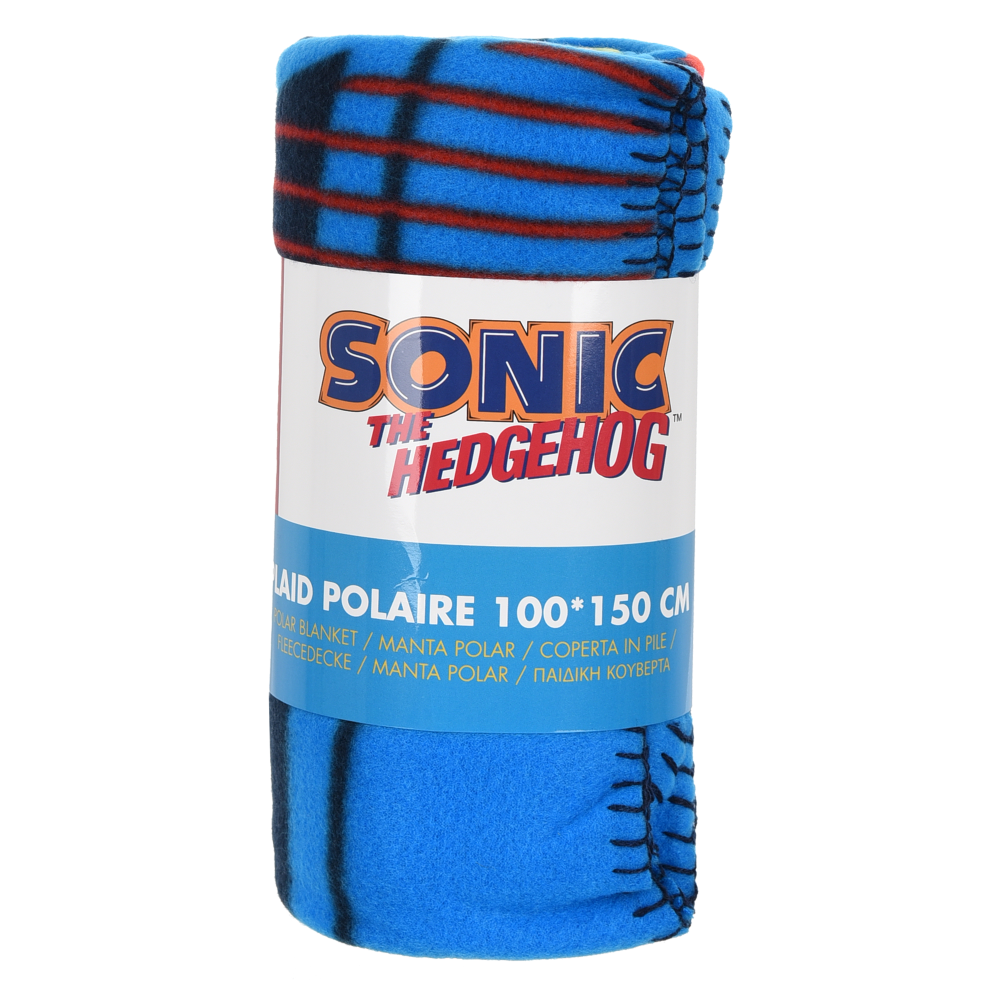 PLAID SONIC COPERTA IN 100% POLIESTERE 220 GSM 100 X 150 CM PER BAMBINI - HY46004