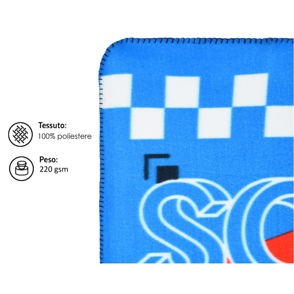 PLAID SONIC COPERTA IN 100% POLIESTERE 220 GSM 100 X 150 CM PER BAMBINI - HY46004