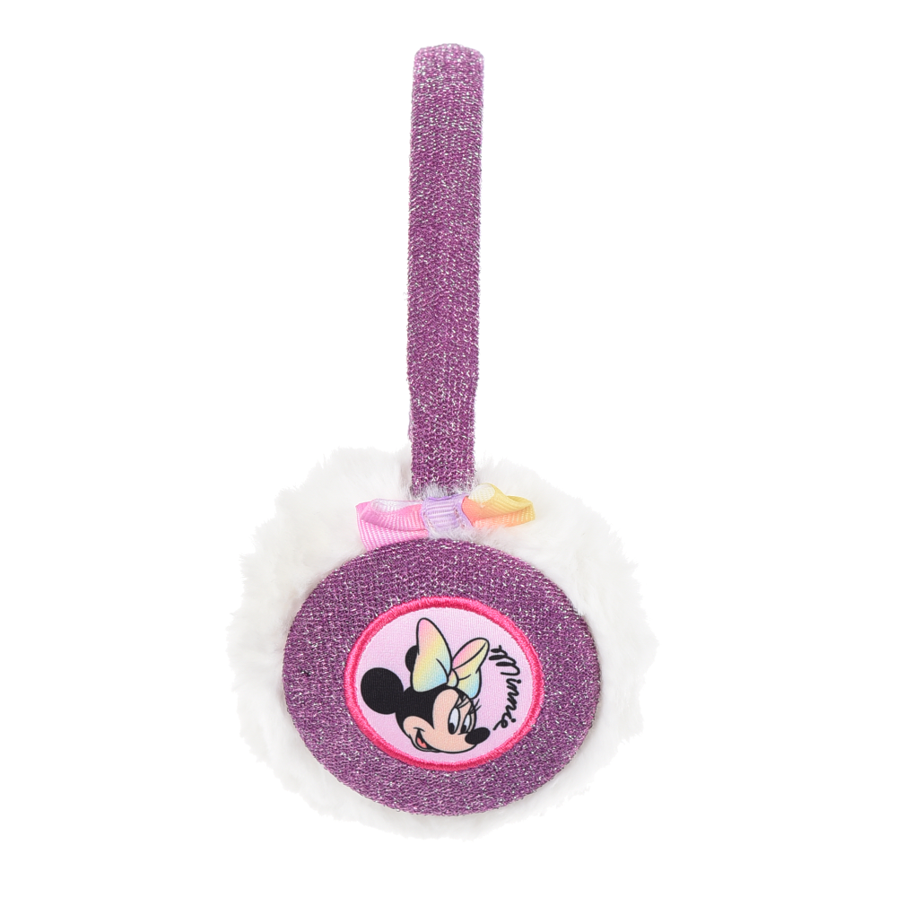 PARAORECCHIE MINNIE DISNEY CUFFIA REGOLABILE ACCESSORI INVERNALI PER BAMBINI - HY40006VIOLA