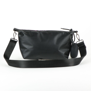 BORSETTA KUROMI HELLO KITTY CON TRACOLLA REGOLABILE PORTACHIAVI ACCESSORIO DA PASSEGGIO BAMBINI- 5949