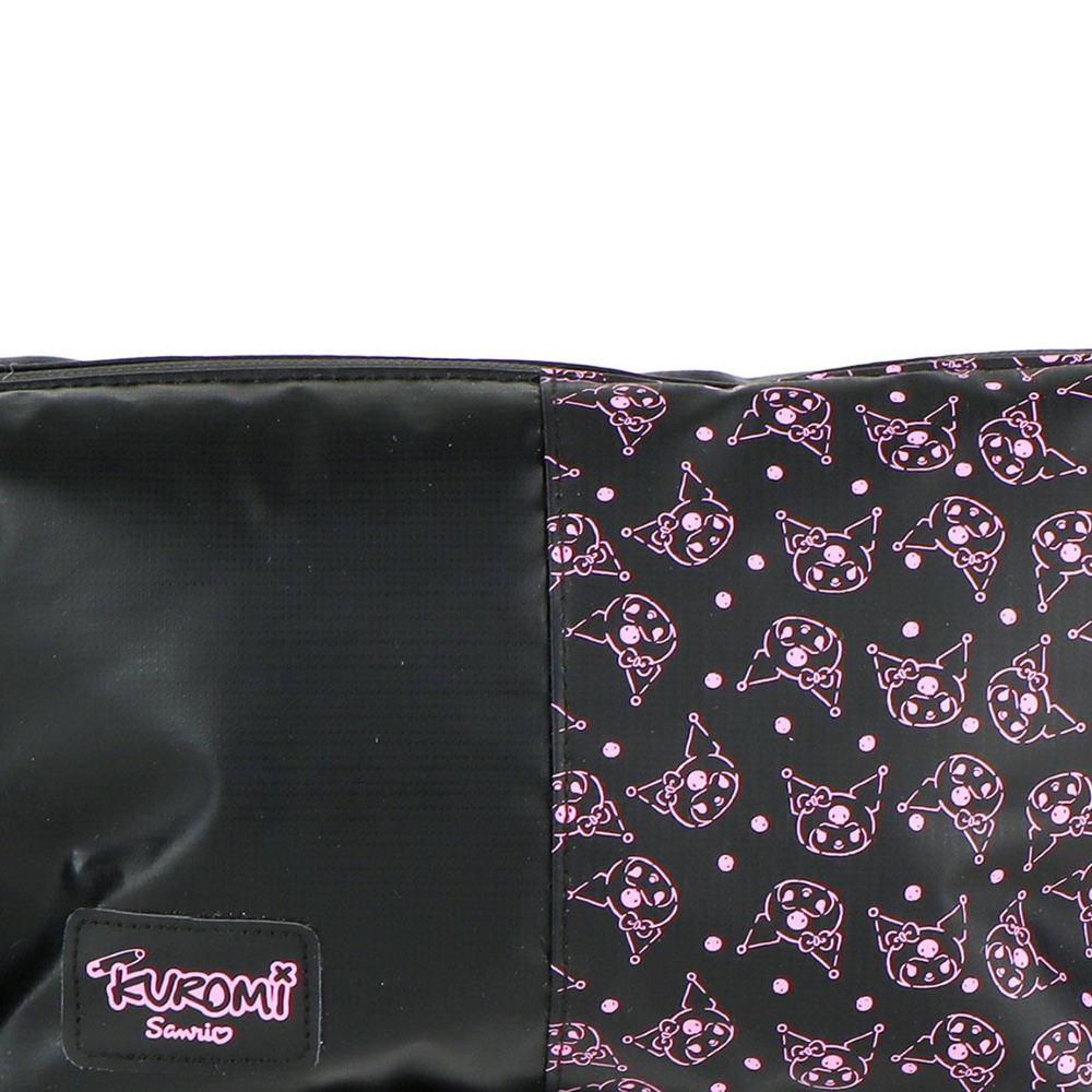BORSETTA KUROMI HELLO KITTY CON TRACOLLA REGOLABILE PORTACHIAVI ACCESSORIO DA PASSEGGIO BAMBINI- 5949