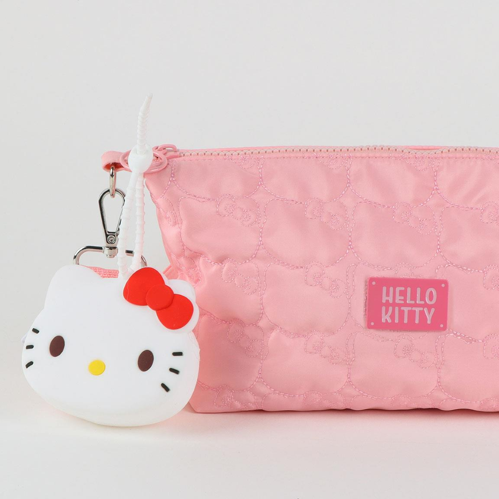 BORSETTA HELLO KITTY CON TRACOLLA REGOLABILE PORTACHIAVI ACCESSORIO DA PASSEGGIO BAMBINI- 5948
