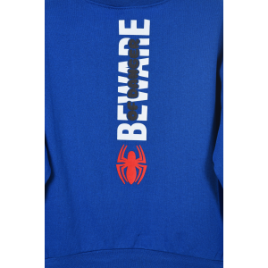 MAGLIONE SPIDERMAN MARVEL FELPA PER BAMBINI 3/8 ANNI - HY10031.BLUE