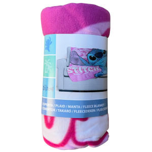 PLAID STITCH DISNEY COPERTA IN 100% POLIESTERE 220 GSM 100 X 140 CM PER BAMBINI - LIL36-5428