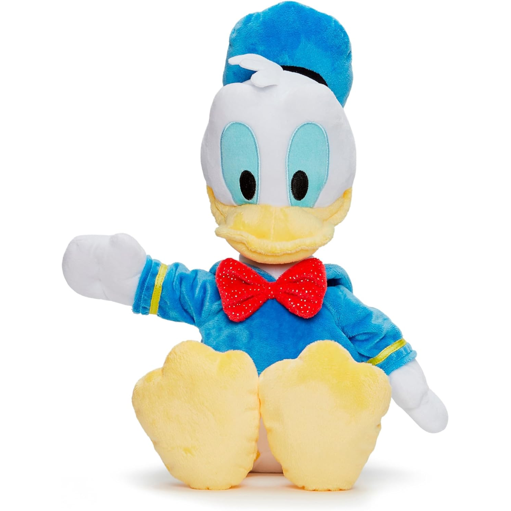 PELUCHE PAPERINO DISNEY MORBIDO PUPAZZO 35 CM IN POLIESTERE RICICLATO - 6315874840