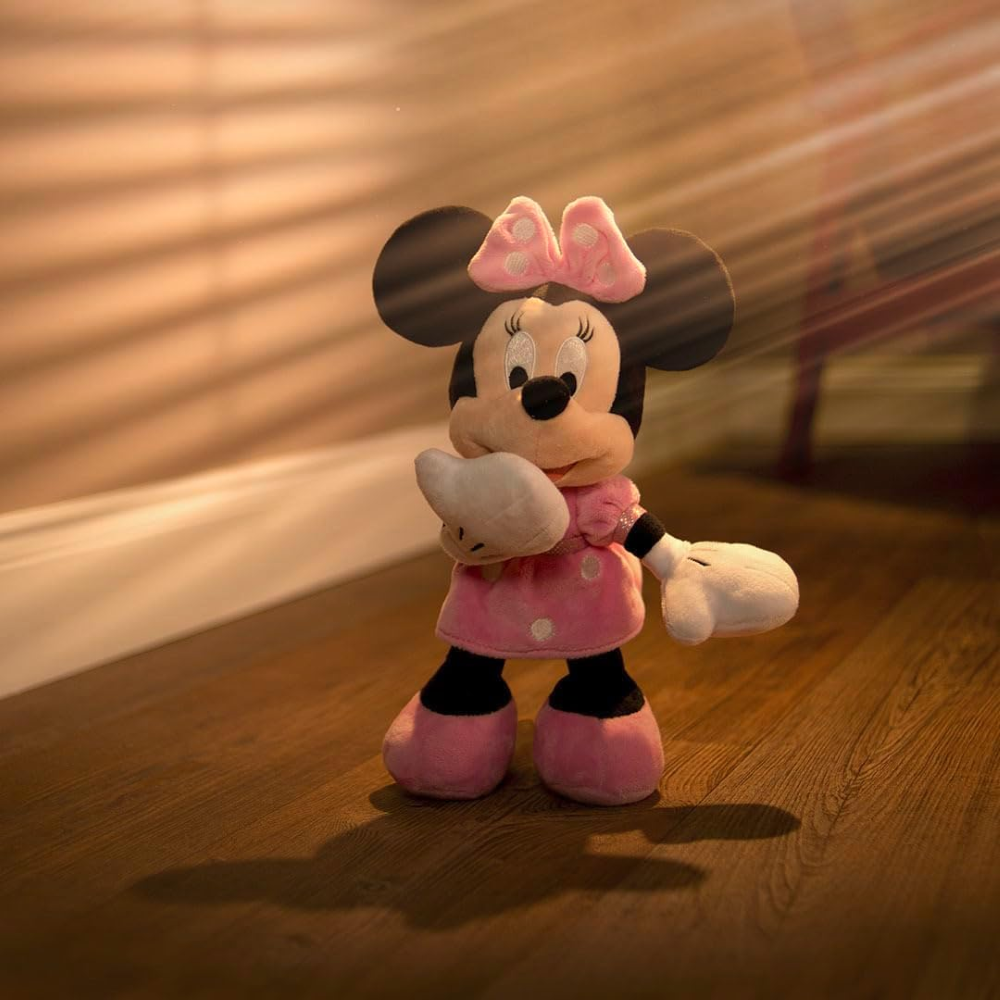 PELUCHE MINNIE MOUSE DISNEY MORBIDO PUPAZZO 43 CM CON ABITO ROSA - 6315874888X06