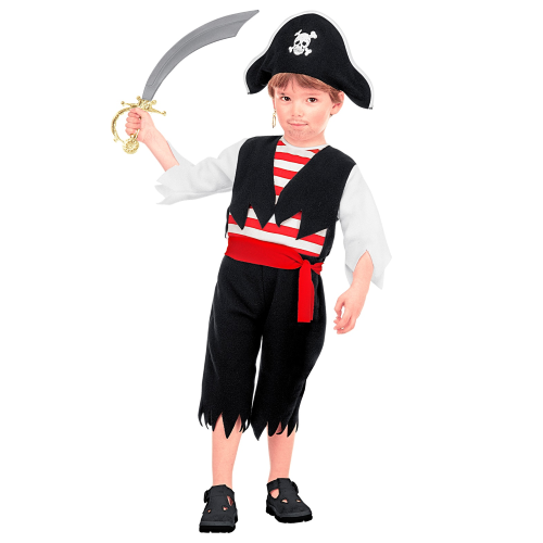 COSTUME PIRATA TRAVESTIMENTO CARNEVALE PER BAMBINI COSPLAY FESTE IN MASCHERA - 3663