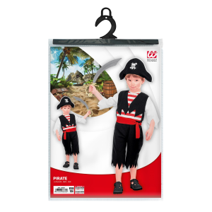 COSTUME PIRATA TRAVESTIMENTO CARNEVALE PER BAMBINI COSPLAY FESTE IN MASCHERA - 3663
