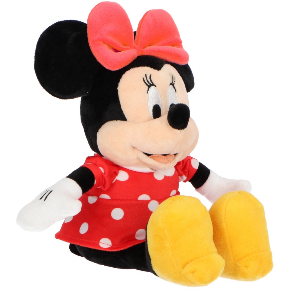SALVADANAIO PELUCHE MINNIE DISNEY 20 CM MORBIDO PUPAZZO CON PORTAMONETE INTERNO DAI 3 ANNI - MIN36-5410