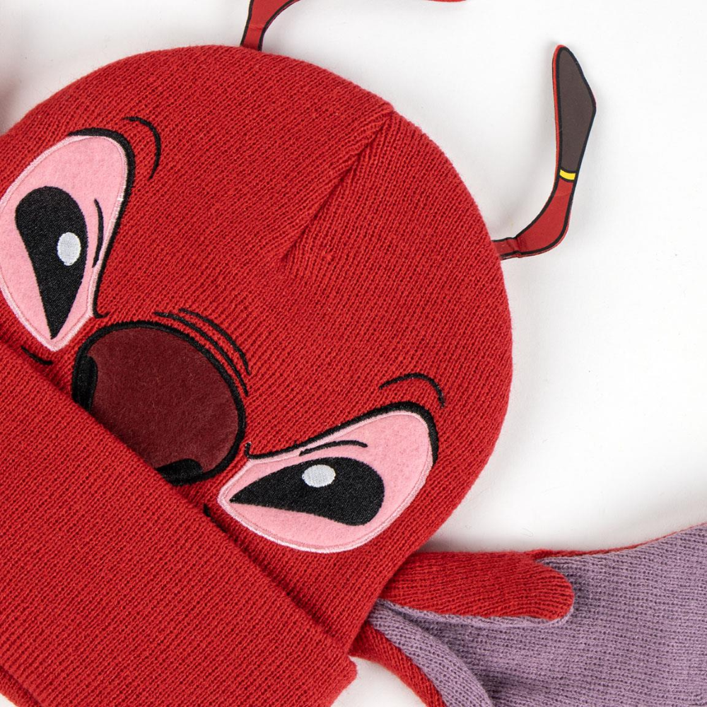 BERRETTO INVERNALE LEROY DISNEY CON ORECCHIE 3D CAPPELLO IN MORBIDO ACRILICO - 0556