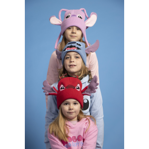 BERRETTO INVERNALE LEROY DISNEY CON ORECCHIE 3D CAPPELLO IN MORBIDO ACRILICO - 0556