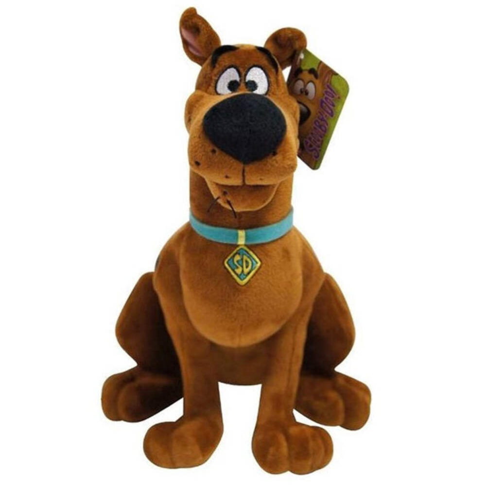 PELUCHE SCOOBY DOO SEDUTO MORBIDO PUPAZZO WARNER BROS 27 CM - 284956