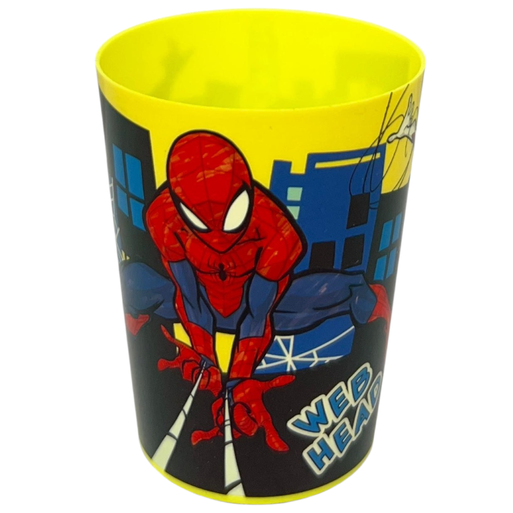 SET ACCESSORI CURA IGIENE ORALE SPIDERMAN MARVEL 4 PEZZI CON POCHETTE