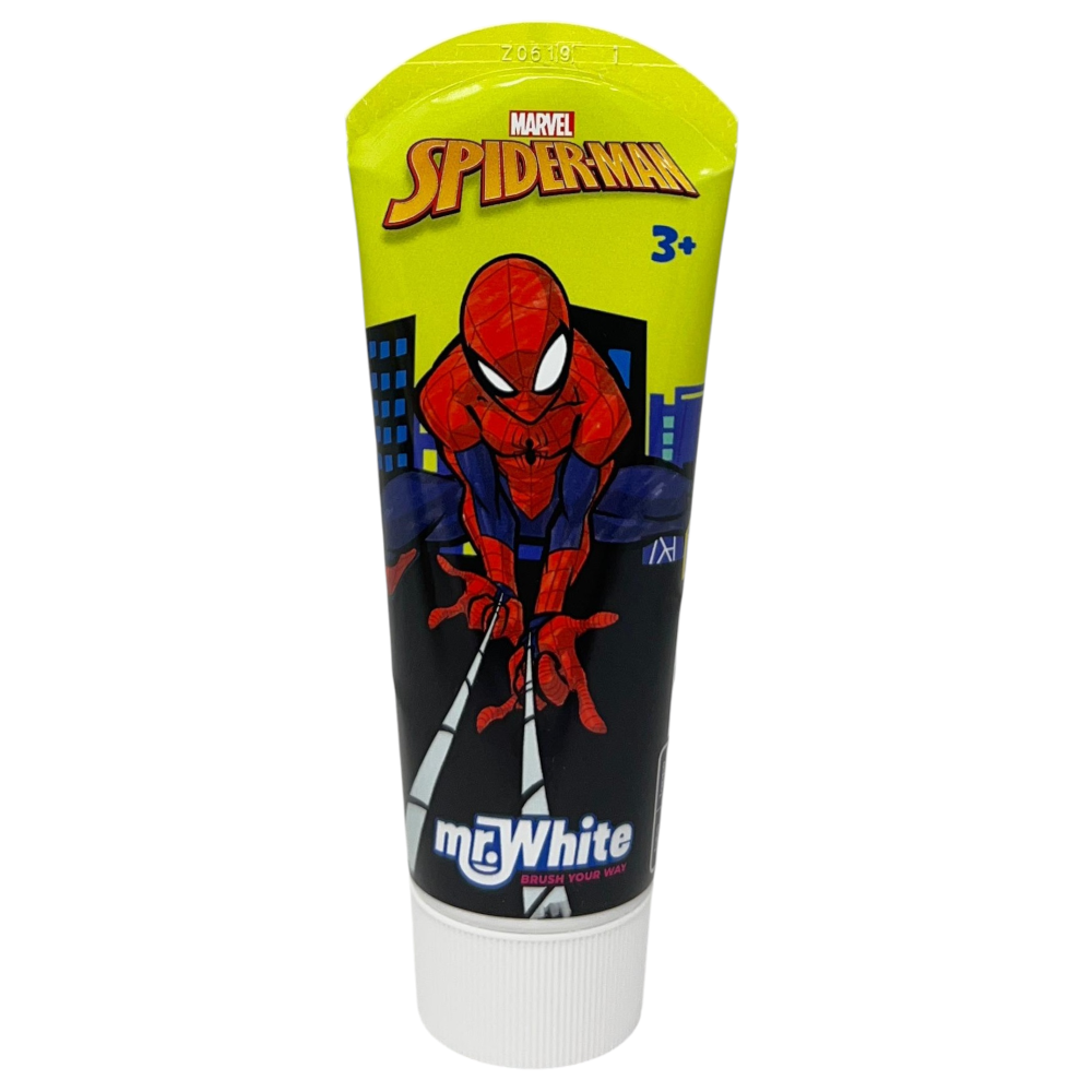 SET ACCESSORI CURA IGIENE ORALE SPIDERMAN MARVEL 4 PEZZI CON POCHETTE