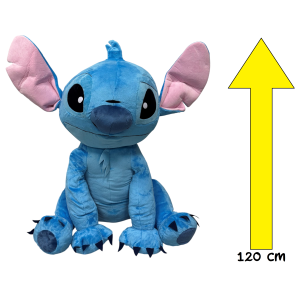 PELUCHE GIGANTE LILO & STITCH DISNEY MORBIDO PUPAZZO 120 CM SUPER SOFT - 6315874216X04