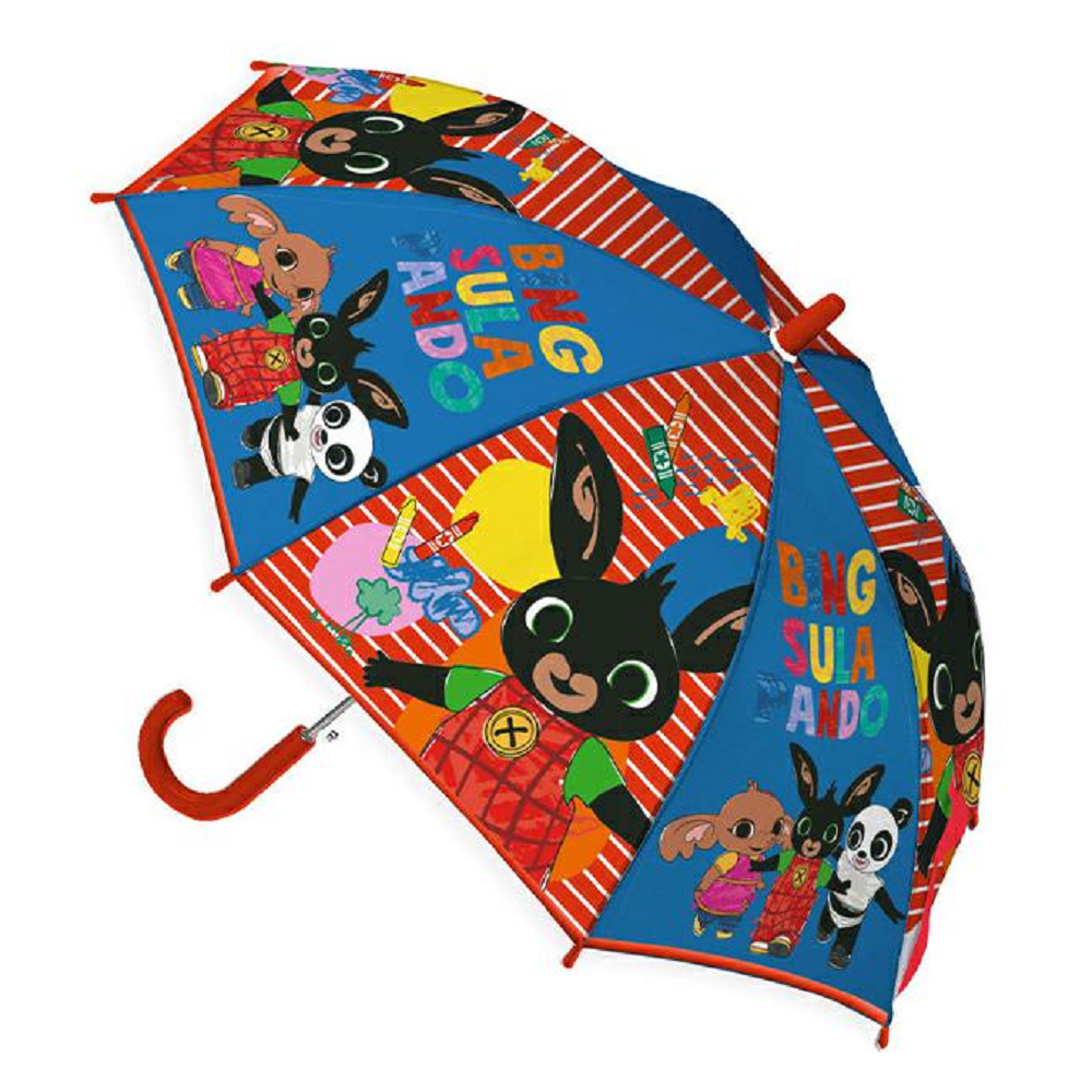 SET PIOGGIA MANTELLINA + OMBRELLO BING E SULA 3/4 ANNI BAMBINO - Q04600MC+Q04598MC