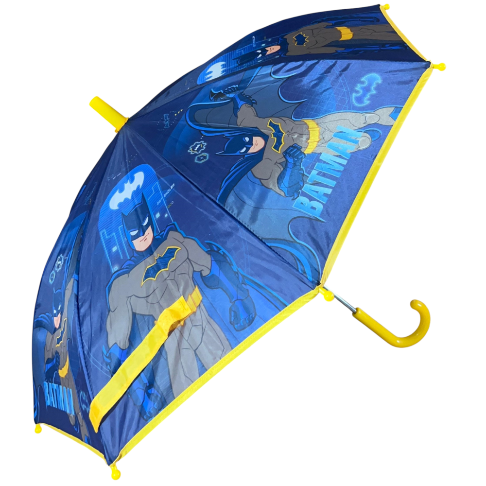 OMBRELLO BATMAN MANUALE 8 RAGGI BAMBINO - L04573MC