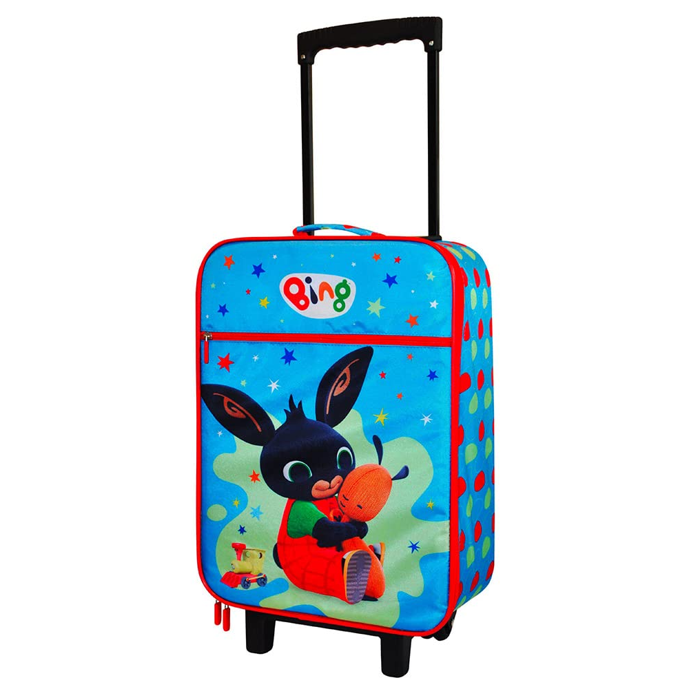 TROLLEY SEMIRIGIDO BING VALIGIA 2 RUOTE IN TESSUTO 52 X 33 X 17 CM  PER BAMBINI- Q01089MC