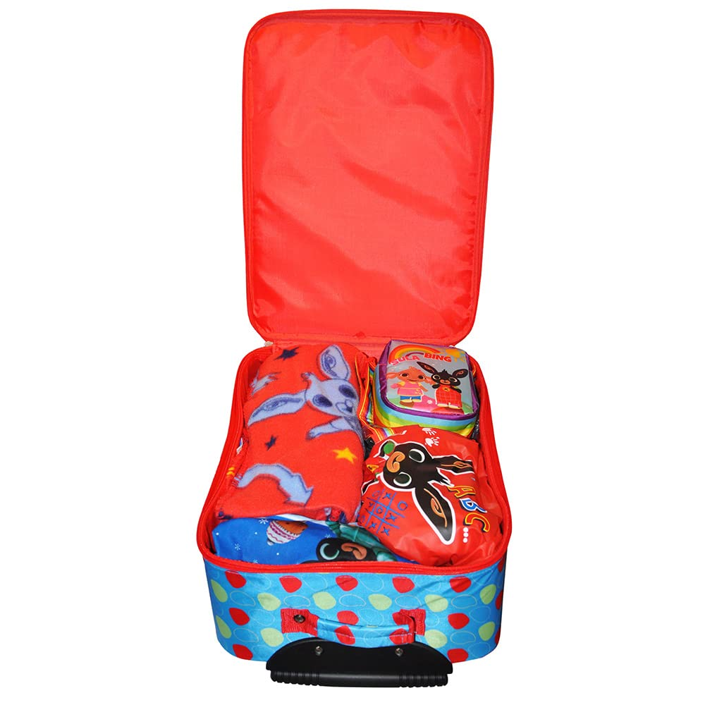 TROLLEY SEMIRIGIDO BING VALIGIA 2 RUOTE IN TESSUTO 52 X 33 X 17 CM  PER BAMBINI- Q01089MC