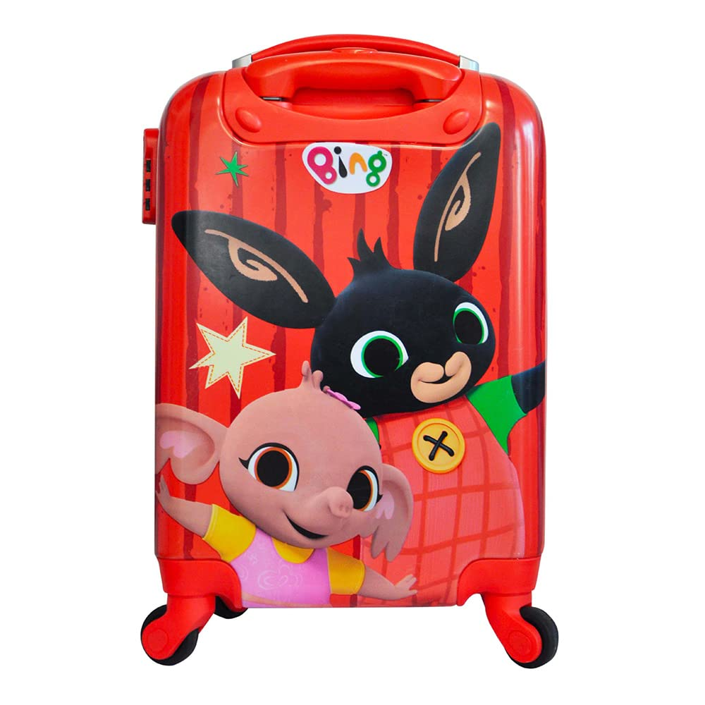 Trolley da Viaggio Cabina Valigia in ABS - Bing Bunny Coniglietto - 53 Cm. - Q99306MC