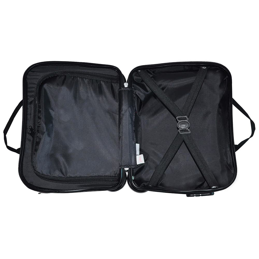 TROLLEY SPIDERMAN UOMO RAGNO MARVEL DA VIAGGIO 4 RUOTE CAVALCABILE TRAINABILE CM. 45X34X22 IN ABS - M97704MC