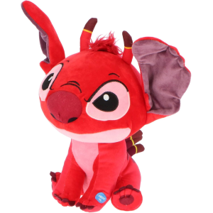 PELUCHE LEROY LILO & STITCH ROSSO MORBIDO PUPAZZO DISNEY 30 CM CON SUONO - DCL9350-12 